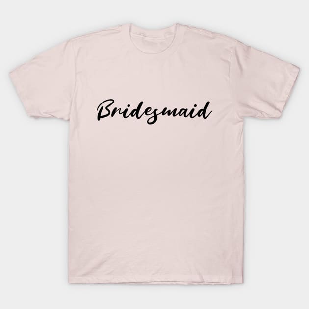 Bridesmaid Bachelorette Party T-Shirt by Classic & Vintage Tees